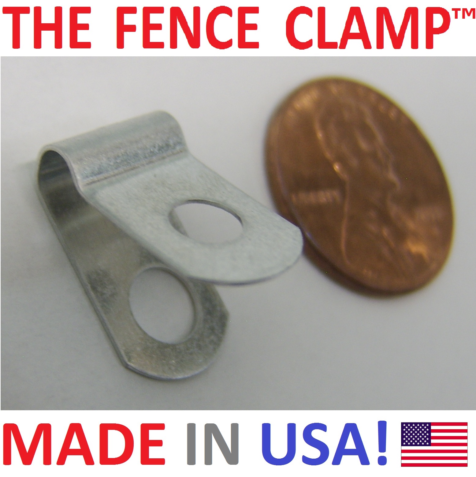 GALVANIZED SCREWS ALUMINUM CLIPS LOOPS MOUNT WELDED WIRE 500x THE FENCE CLAMP 